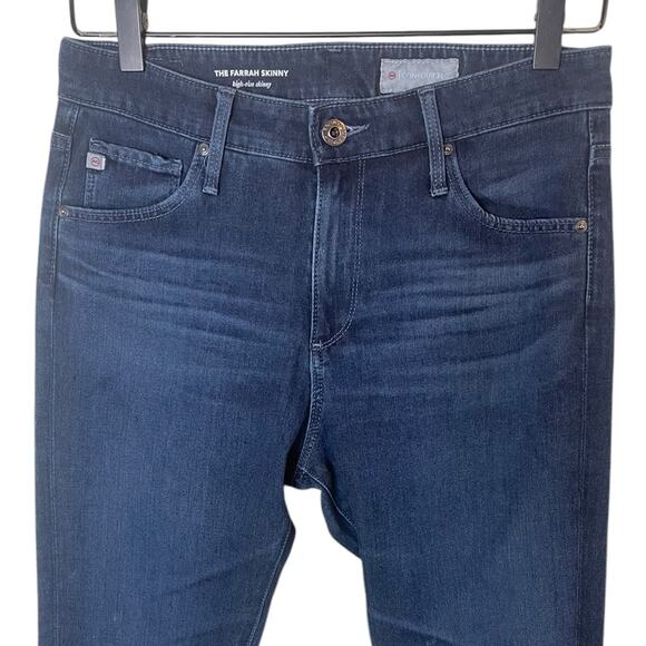 AG Adriano Goldschmied Women’s 28 Jeans Farrah High Rise Skinny - Picture 2 of 6